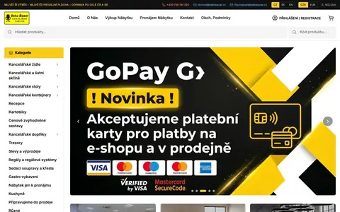 Web Beka Bazar — bekabazar.cz
