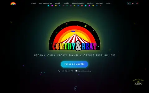 Web Comedy & Beat Circus — comedy.cz