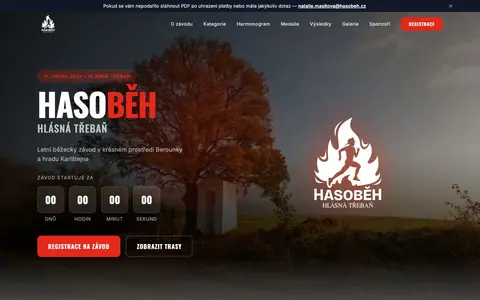 Web Hasoběh — hasobeh.cz