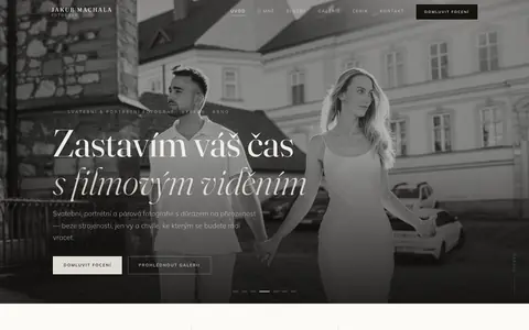 Web Jakub Machala — jakubmachalaphoto.cz