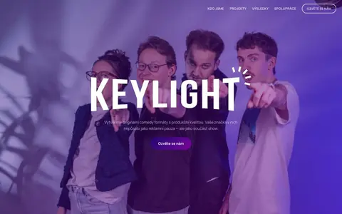 Web Keylight — klight.cz