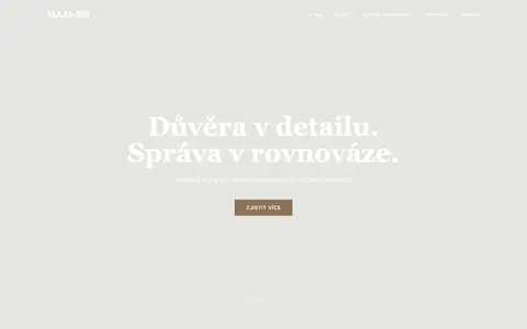 Web MAJA-SN — maja-sn.cz