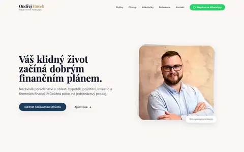 Web Ondřej Hucek — ondrejhucek.cz