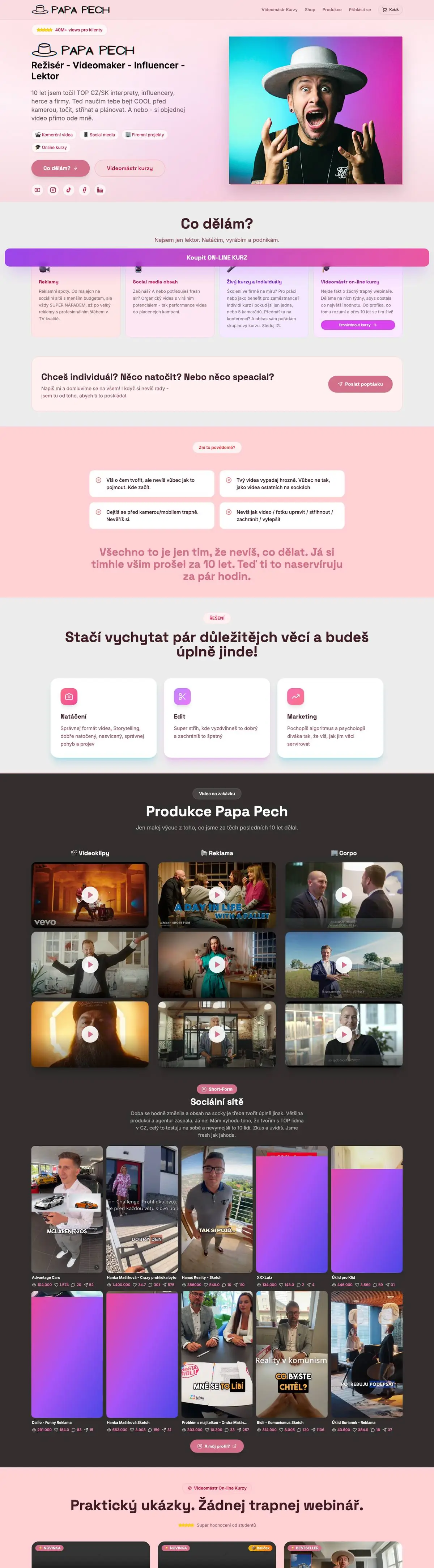 Web Papa Pech