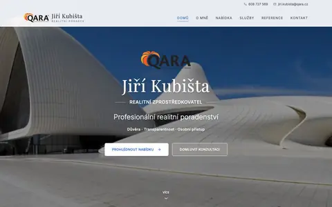 Web Jiří Kubišta — realitykubista.com